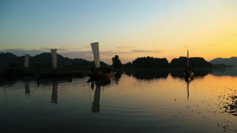 Oujiang River Stock Footage 168001866