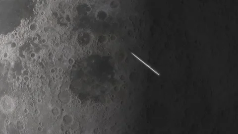 Oumuamua Asteroid Interstellar Object Passing and Tumbling Through Solar 動画素材 288805943