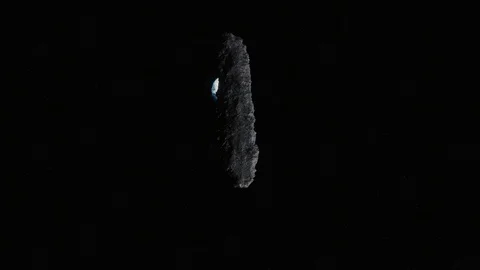 Oumuamua Comet moving through space toward Earth c/2017 u1 Vidéo 91940580
