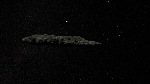 Oumuamua Flyby Stock Footage 107475063