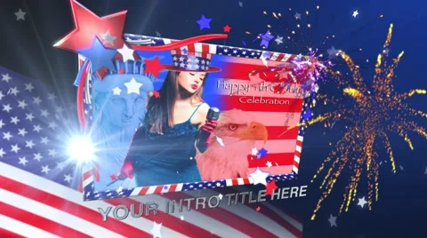Our 4 Of July Memories FX Stock After Effects