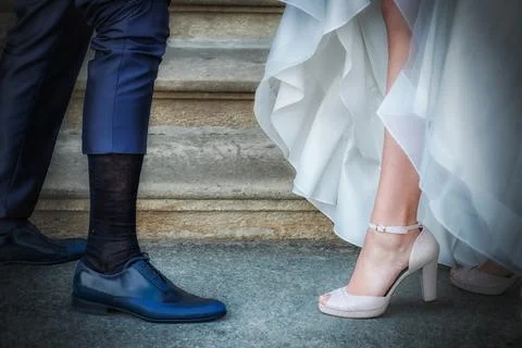 Our best day - the wedding Stock Photos