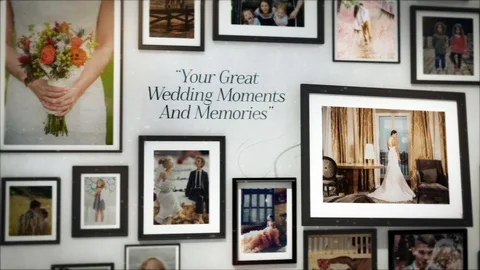 Our Great Memories - Special Events Intro After Effects stock