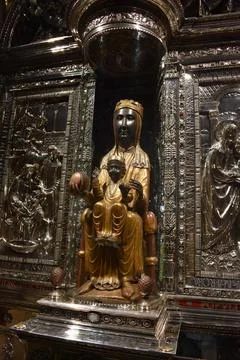 Our Lady of Montserrat Stock Photos