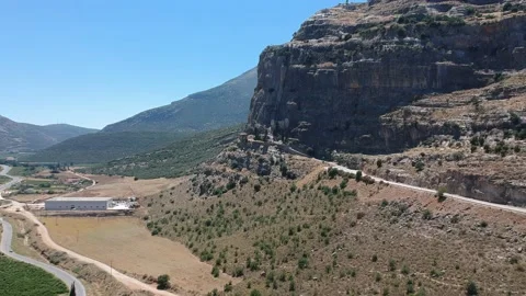 Our Lady of the Rocks or Virgin of the Rock Monastery in Nemea, Greece. Locat Stock Footage 203922967