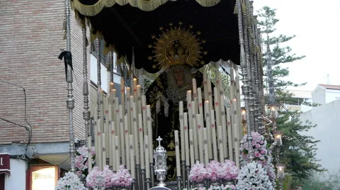 Our Lady of Sorrows Stock Footage 55211774