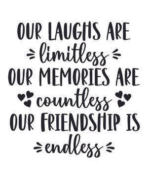 Our Laughs are Limitless Stock Illustration