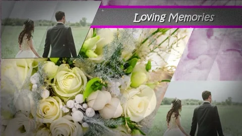 Our Love Story Wedding Slideshow After Effects素材