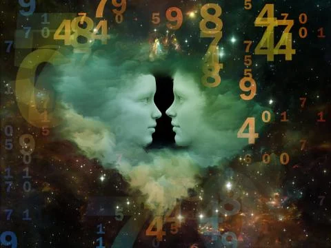 Our Lucky Numbers Stock Illustration