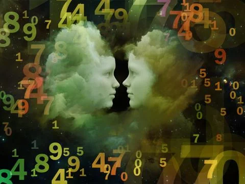 Our Lucky Numbers Stock Illustration