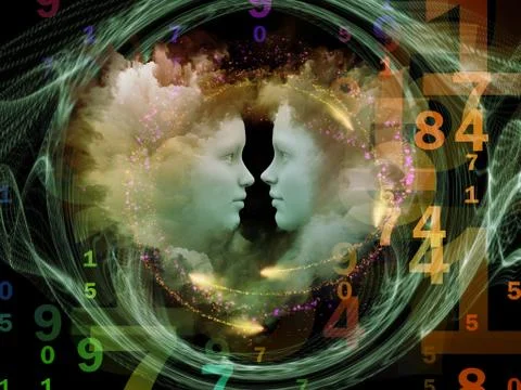 Our Lucky Numbers Illustrazione stock