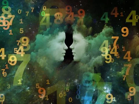 Our Lucky Numbers Stock Illustration