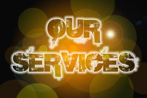 Our services concept Stock Illustration