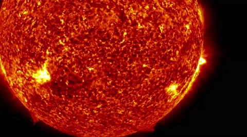 Our Sun and it's solar flares Stock Footage 58782839