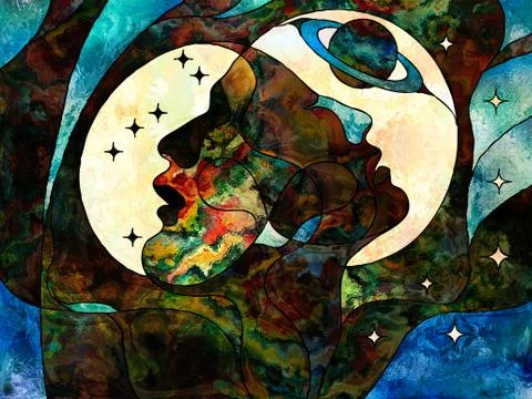 Our Universes Illustrazione stock