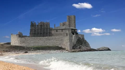 Ouranoupoli in Greece Stock Footage 24653792