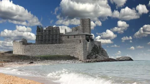 Ouranoupoli in Greece Stock Footage 24653796