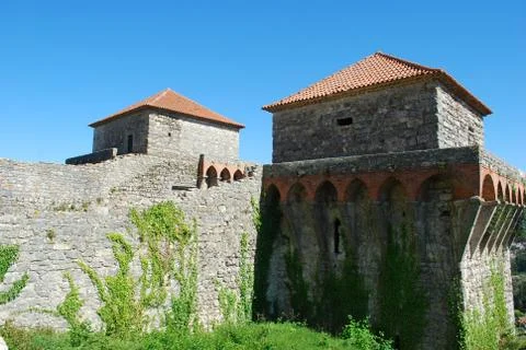 Ourem castle Stock Photos