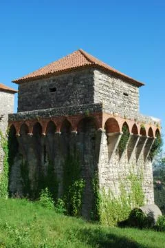 Ourem castle Stock Photos