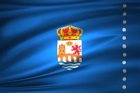 Ourense Illustrazione stock