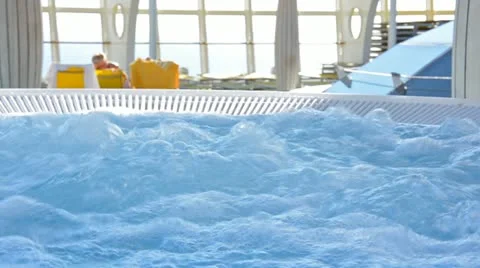 Ourtdoor whirlpool 스톡 동영상 10826286