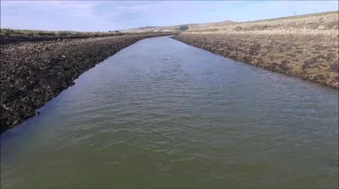 Ouse river rise Stock Footage 67741364