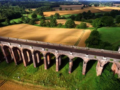 Ouse Valley Viaduct, Balcombe, Sussex Stock Photos