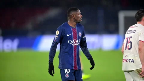 Ousmane Dembélé during Paris Saint-Germain (PSG) VS LOSC - Ligue 1 (2026) Stockbeeldmateriaal 340537593
