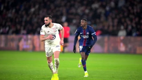 Ousmane Dembélé during Paris Saint-Germain (PSG) VS LOSC - Ligue 1 (2026) Stockbeeldmateriaal 340537609