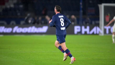 Ousmane Dembélé during Paris Saint-Germain (PSG) VS LOSC - Ligue 1 (2026) Stock-Footage 340537672