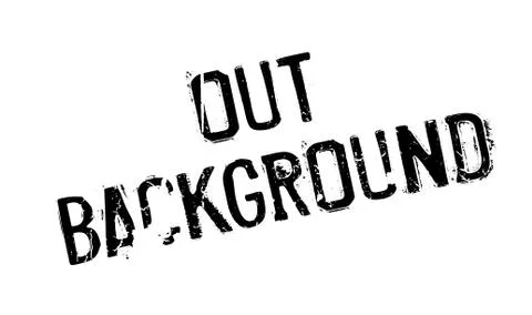 Out Background rubber stamp Stock Illustration