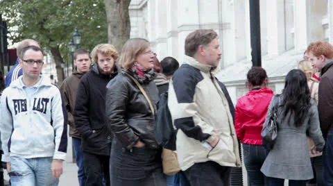 Out Come the Gloves at Downing St Video stock 24387360