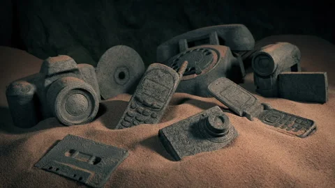 Out Of Date Technology Fossils Stock Footage 220725702