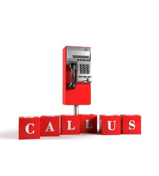 Out door phone. 3D rendering. Stock Illustration