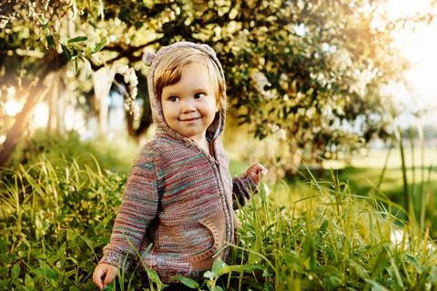 Out exploring nature Foto stock