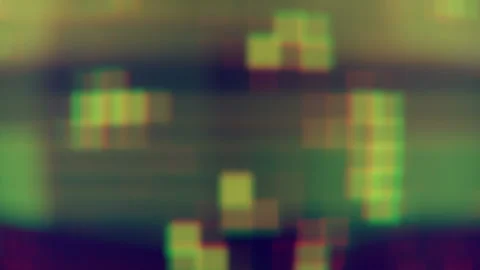 Out of focus abstract bright background. Design element 3d render loop animation Stock Footage 195087048