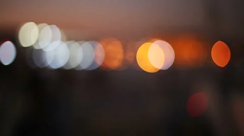 Out of focus background and unrecognizable people walking Stock Footage 58494193