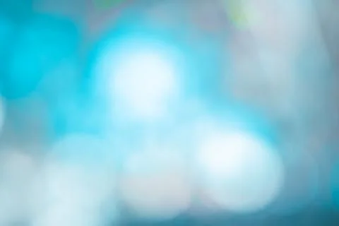 Out of focus background in different blue tones Stock Photos