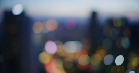 Out Of Focus Background at Empire City Neighborhood in Kuala Lumpur, Malaysia Stock Footage 147063911