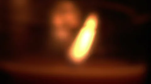 Out of Focus Candle 02 Stock Footage 925204