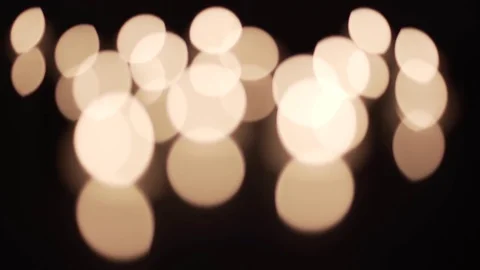 Out of Focus Candle Light Stock Footage 72493741