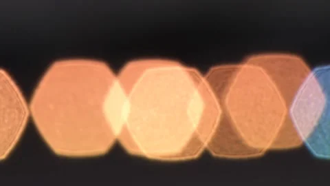 Out of Focus Car Headlights Stock Footage 200881206