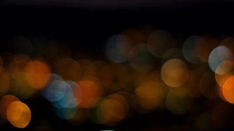Out of focus city light bokeh Stock-Footage 99356280