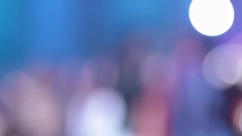 Out of focus dancing club Stock Footage 103546509
