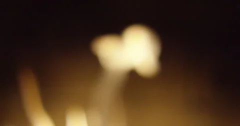 Out of focus fire Stock Footage 56922878