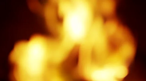 Out of focus fireplace in the evening Stock Footage 42255104