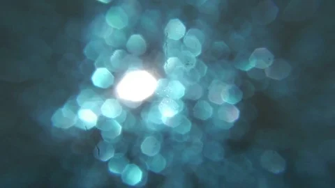 Out of focus glitter light Stock Footage 75396381