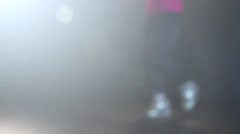 Out of Focus Leg Movement Stock Footage 22798986