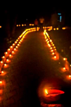 Out of focus light Stock Photos