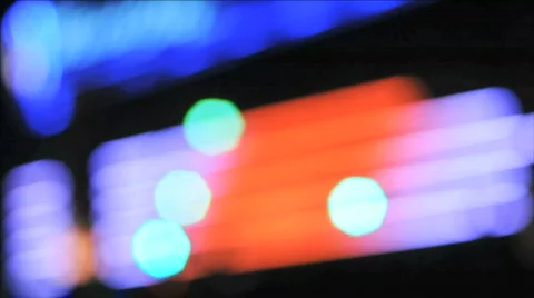 Out of Focus Light Wall Stock Footage 475800